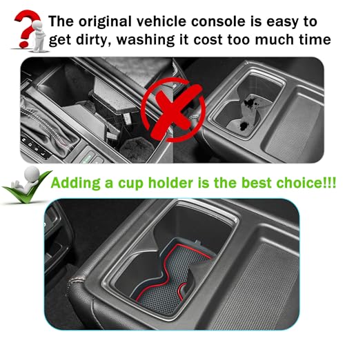 3D Cup Holder Inserts Coaster for Honda Accord Accessories 2023 - Product Imagery