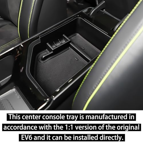 RUNROAD Center Console Organizer Tray For 2022-2026 Kia EV6 - Product Imagery