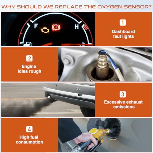 Oxygen O2 Sensor Fit for Toyota Tundra 4Runner Tacoma Sequoia - Product Imagery