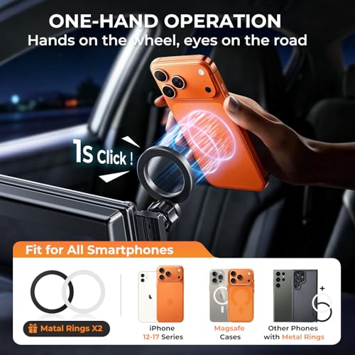 Car Phone Holder for Honda CRV & HRV 2026 2025 2024 2023 (Only - Product Imagery