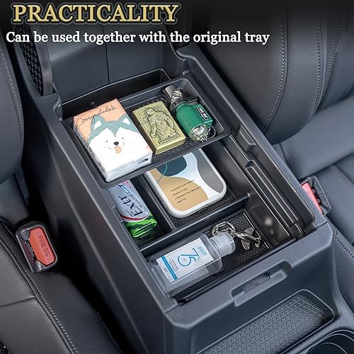 3PCS Center Console Organizer Set for 2023-2026 Honda CR-V & - Product Imagery