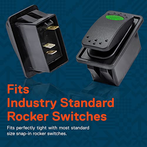 True MODS 1-Slot Rocker Switch Panel Housing Kit Holder Mount - Product Imagery
