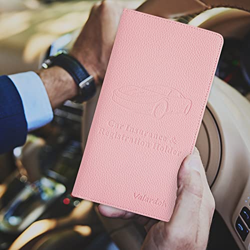 Valardoh Premium Car Registration and Insurance Card Holder, Car - Product Imagery