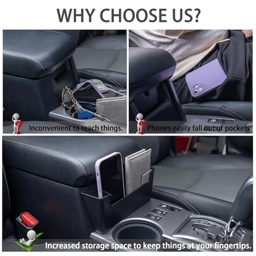JDMCAR Hanging Storage Box for 2010-2024 Toyota 4runner - Product Imagery