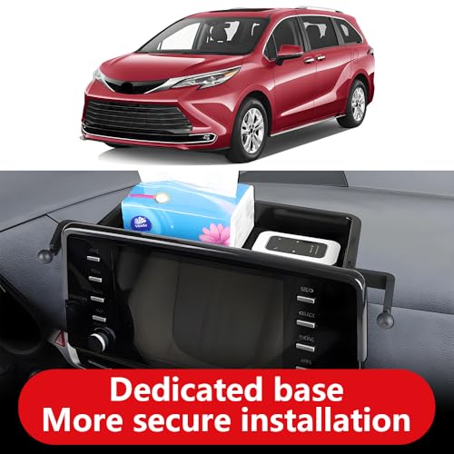 Car Phone Holder Center Console Organizer For Toyota Sienna 2021 - Product Imagery
