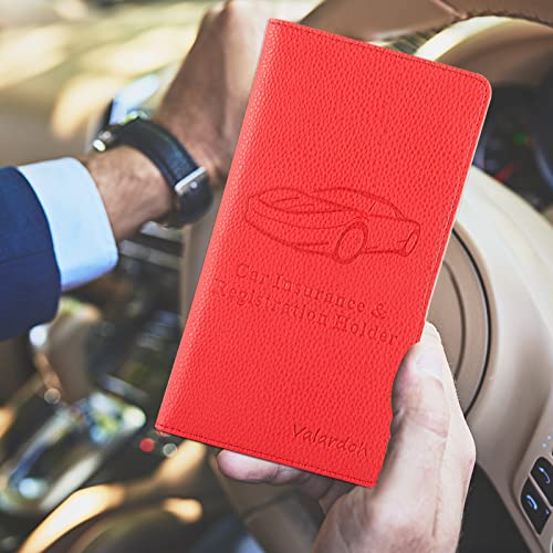 Valardoh Premium Car Registration and Insurance Card Holder, Car - Product Imagery