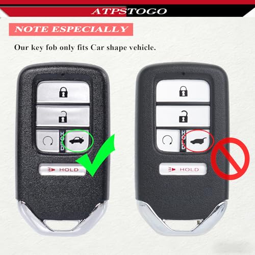 DIY Smart Key Fob Replacement Kit Fits for Honda Civic Sedan - Product Imagery