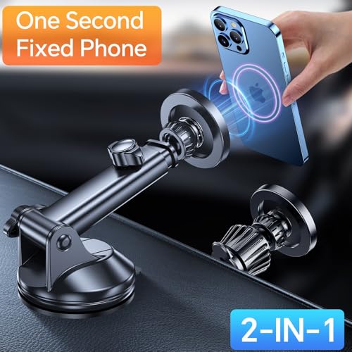 Coolpow for MagSafe Car Mount【Windshield+Vent+Dash】Magnetic - Product Imagery