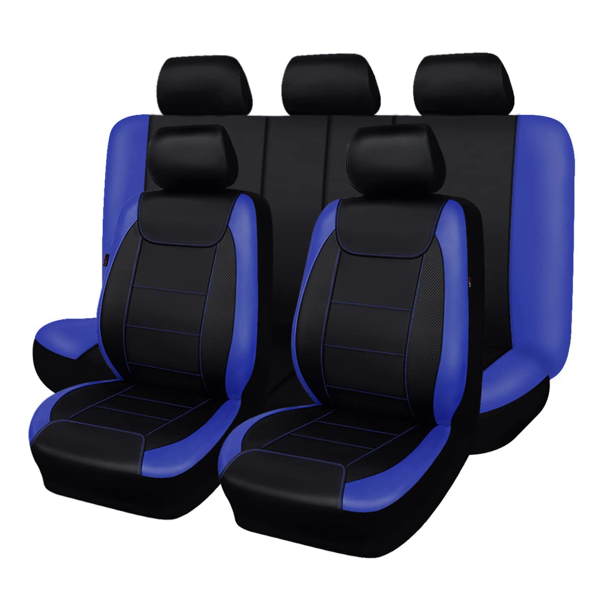 Flying Banner car seat Covers Protects Water Proof Faux Leather - Product Imagery