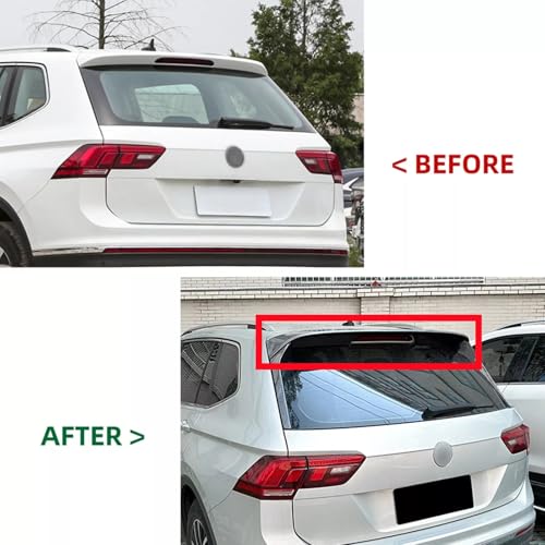 Rear Roof Spoiler for Volkswagen VW Tiguan 2018-2024 Accessories - Product Imagery
