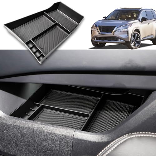 Lower Center Console Organizer for Nissan Rogue 2021-2026 - Product Imagery
