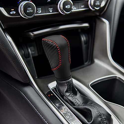 Auto Car Leather Gear Shift Knob Cover for Honda Accord 10th Gen - Product Imagery