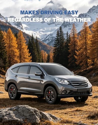 Tape-on Window Visors Rain Guards for 2012-2016 Honda CRV CR-V - Product Imagery