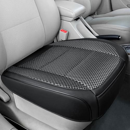 1 Pack Black Ventilated Bottom Car Seat Cover - Product Imagery