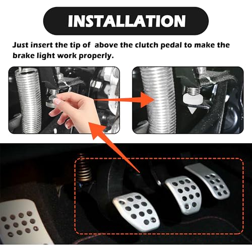 Salior 4PCS Brake Pedal Stop Pad of OEM# 46505-SA5-000,Brake - Product Imagery