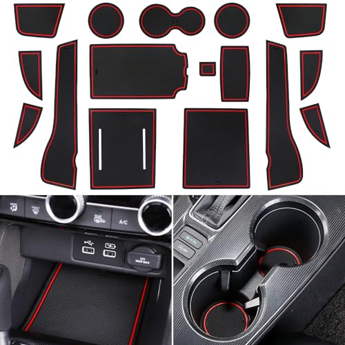 Center Console Liner for Honda Civic Accessories 2022-2024 2025 - Product Imagery