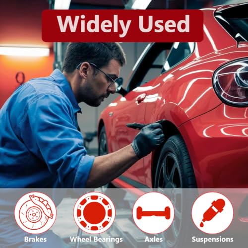 BFXM 4PCS Brake Caliper Hanger Caliper Hangers Hooks with Rubber - Product Imagery