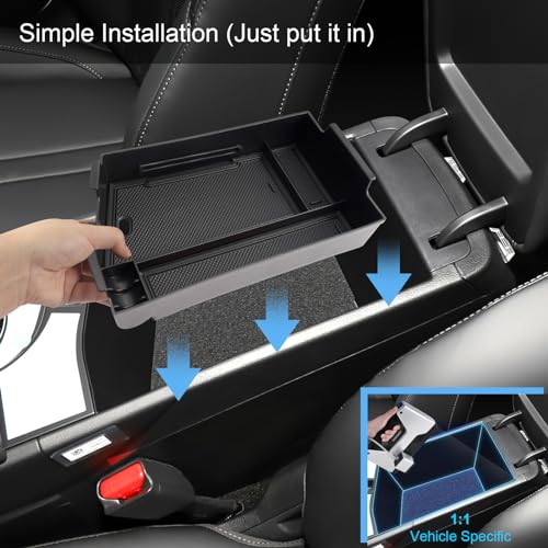 2024 2025 2026 Sonata Center Console Organizer for Hyundai - Product Imagery