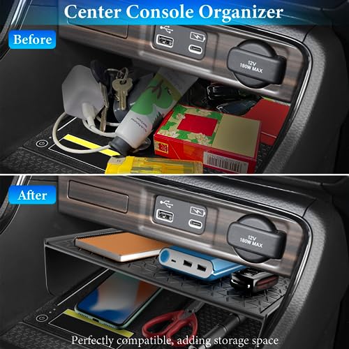 YPHUIKI 3PCS Center Console Organizer for Honda CR-V 2023-2026 - Product Imagery