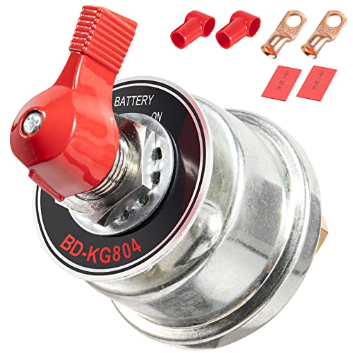 KACOLA High Current Battery Disconnect Switch 300A, 12-24V - Product Imagery