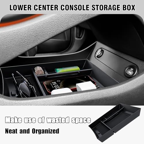 2PCS Center Console Organizer for 21-23 Hyundai Santa Fe - Product Imagery