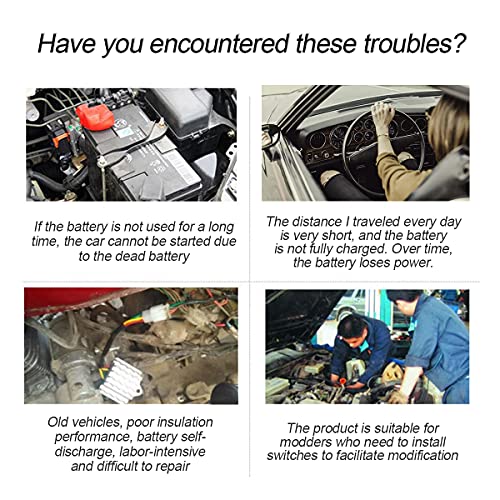 Moly Magnolia 2PCS 4-Way Quick-Release Car Battery Terminal - Product Imagery