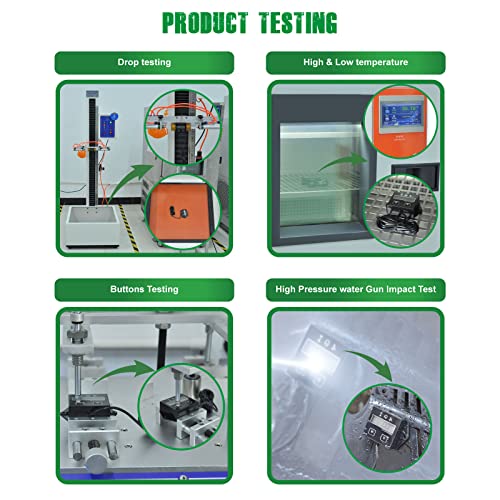 YOOREAL Digital Inductive Tach Hour Meter,RPM Gauge Meter - Product Imagery
