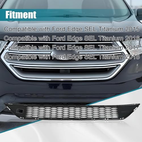 GXARTS Black Lower Front Bumper Grille FT4Z-17K945-AA ompatible - Product Imagery