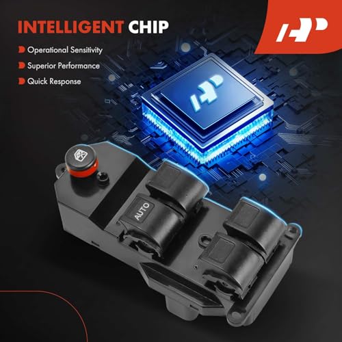 A-Premium Front Left Driver Side Power Window Switch - Product Imagery