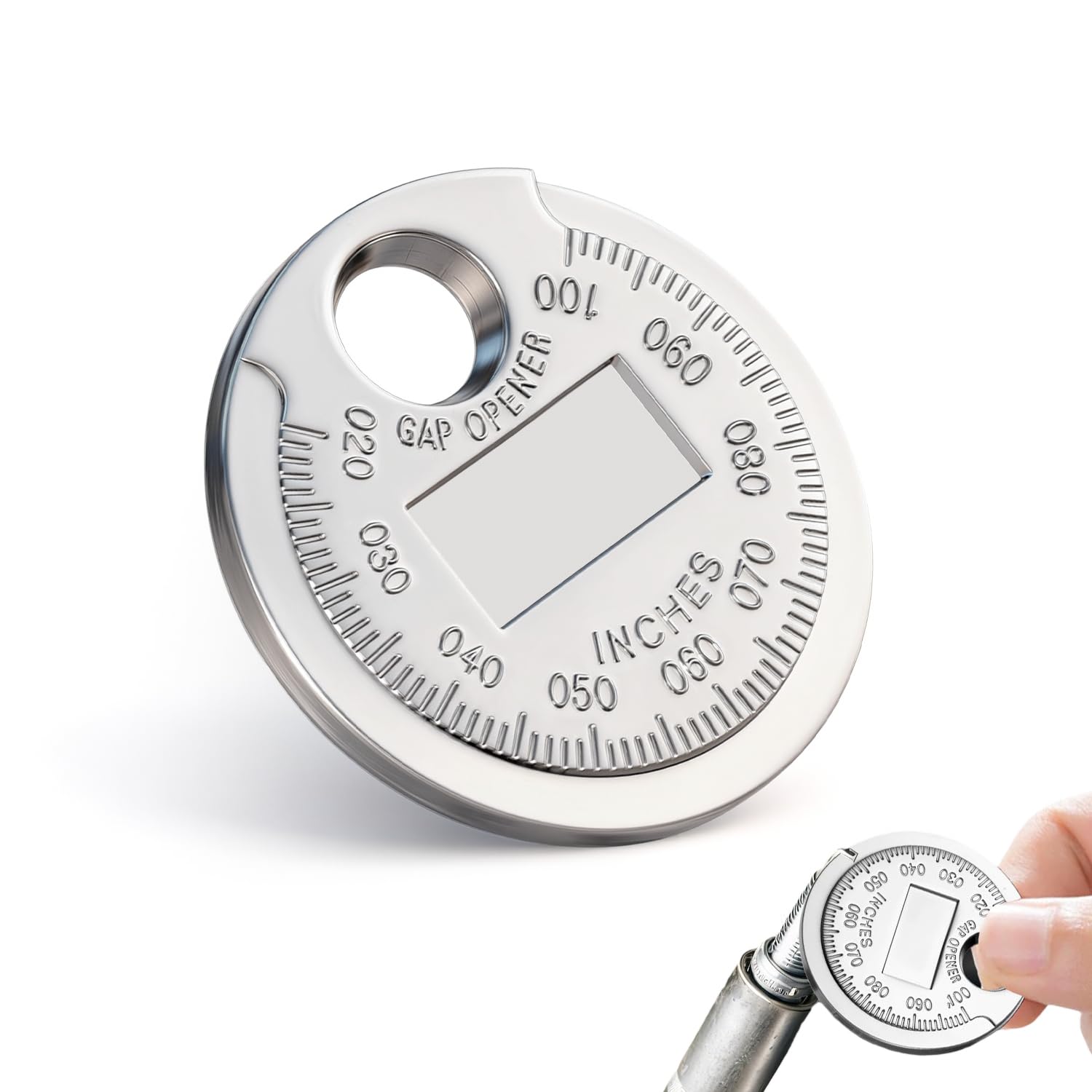 Spark Plug Gapper,Spark Plug Measuring Tool,Scaled from .020" to - Product Imagery