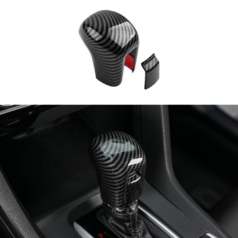 Thenice CVT Gear Shifting Knob Cover for Honda Civic 2016-2021 - Product Imagery