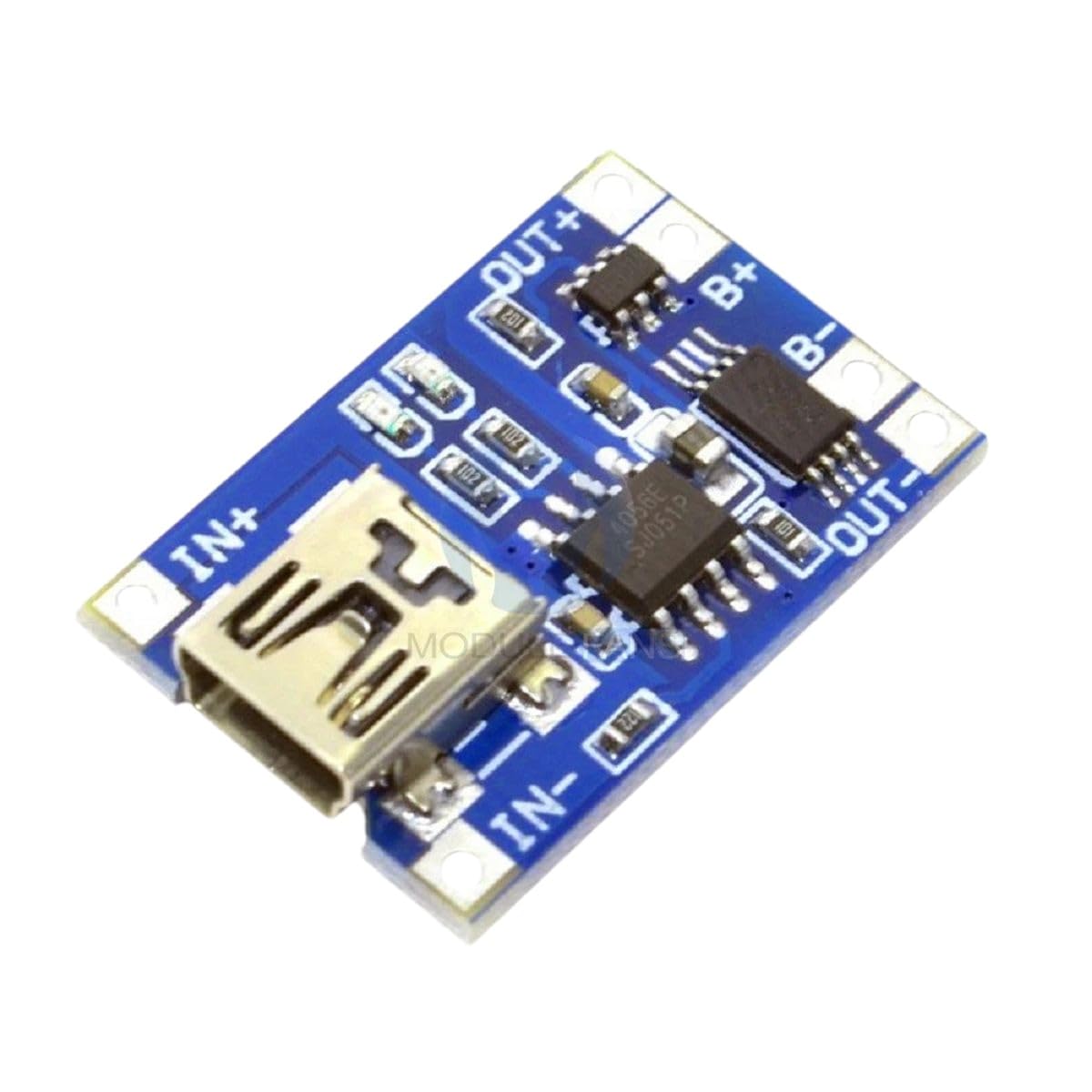 5PCS Mini USB 5V 1A 18650 Lithium Ba [ttery Charger Module - Product Imagery