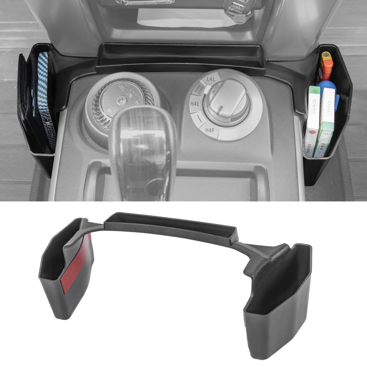 Gear Shift Organizer for 2010-2024 Toyota 4Runner Accessories - Product Imagery