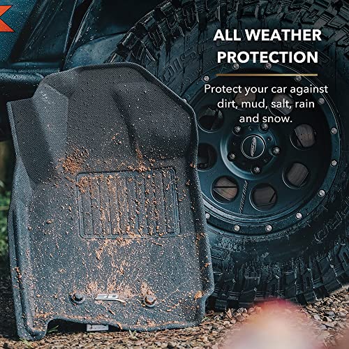 3D MAXpider Kagu Floor Mat Compatible with Honda Prologue - Product Imagery