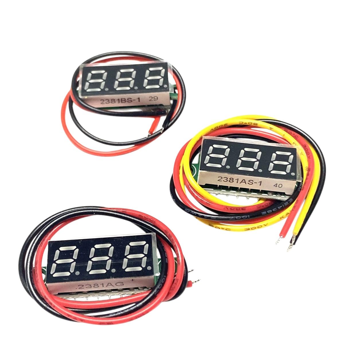 0.28 Inch Mini Digital Voltmeter Two/Three Line Precision Dc - Product Imagery