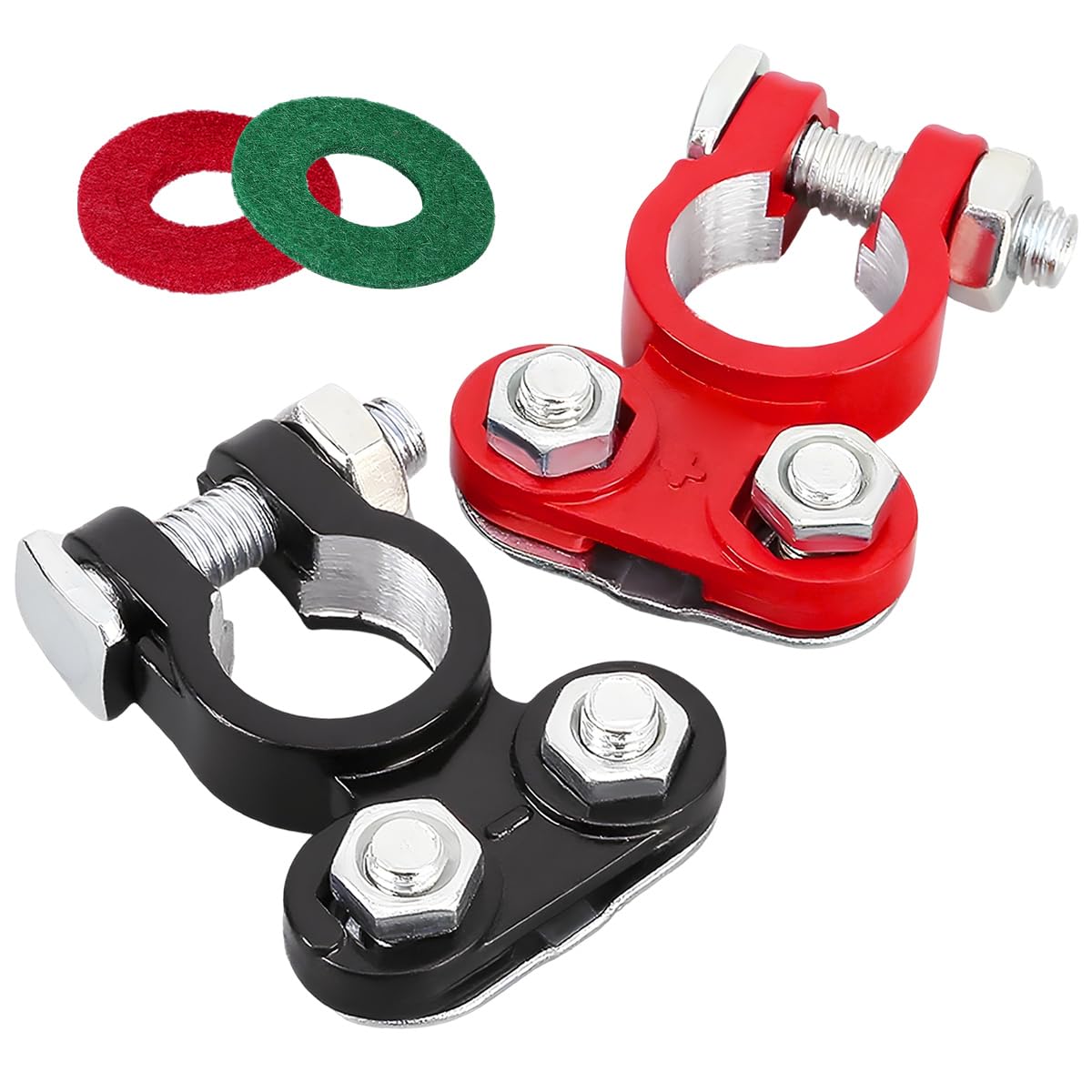 2 PCS Battery Terminal Connector, Anti Corrosion Car Battery - Product Imagery