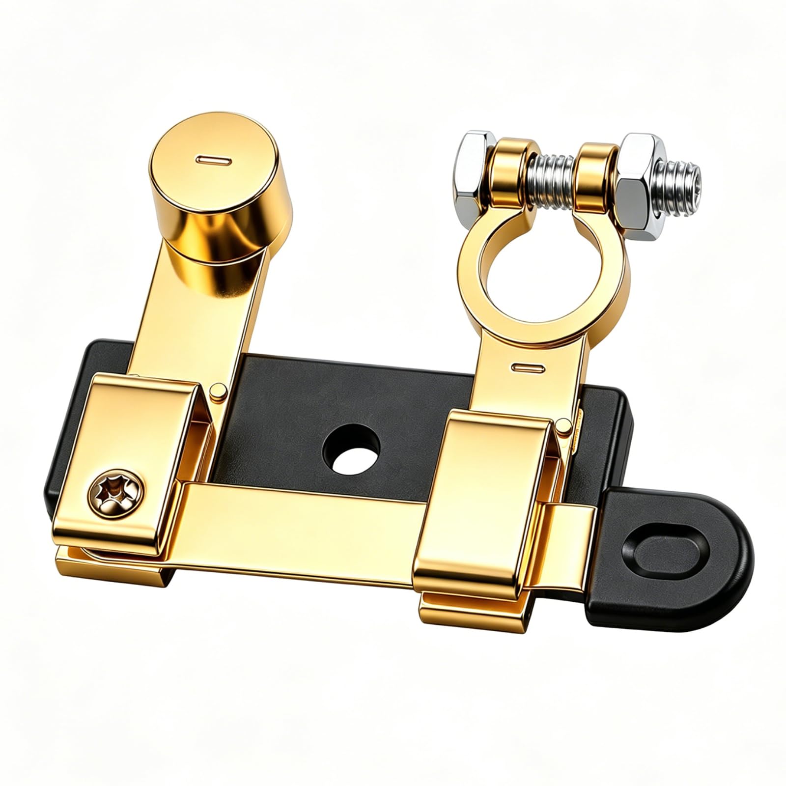 Battery Disconnect Switch 12V 24V 250A, Top & Side Post - Product Imagery