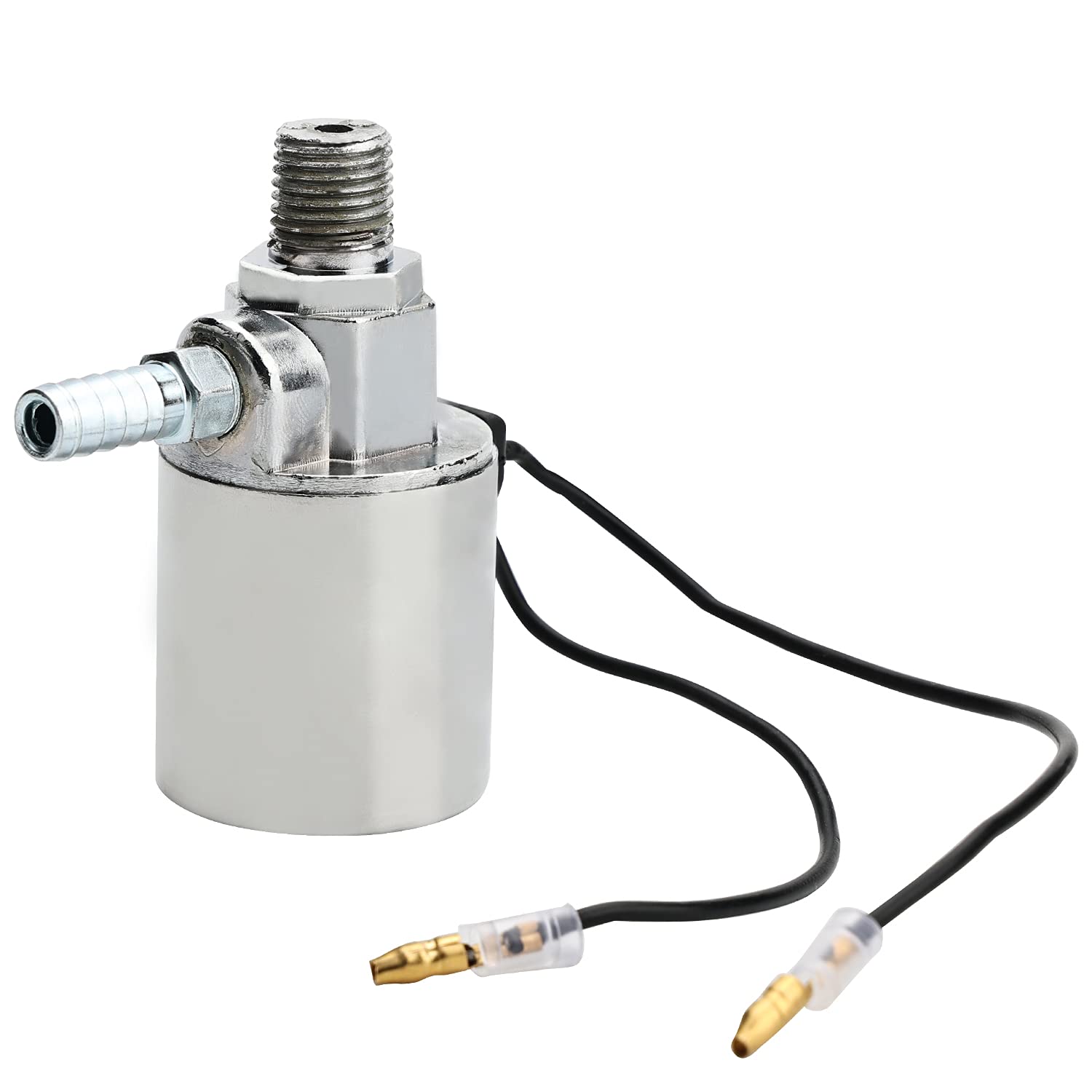 MaxLouder 1/4" NPT 12V/24V Air Horn Solenoid Valve For Train - Product Imagery