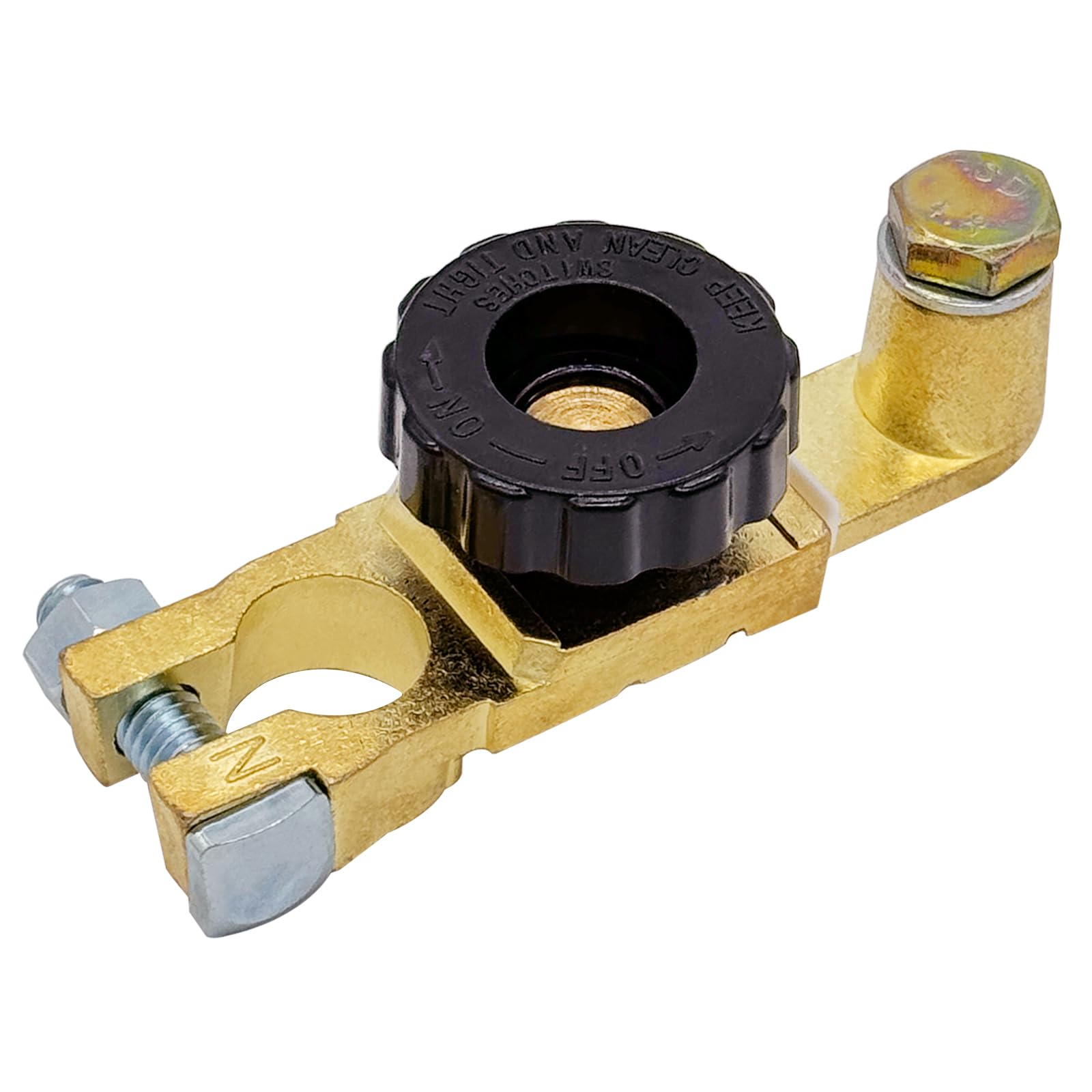 Top Post Battery Disconnect Switch 12V, Ampper Quick Disconnect - Product Imagery