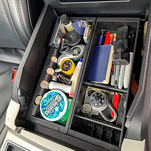EDBETOS Center Console Organizer for 2015-2020 Ford F150 - Product Imagery