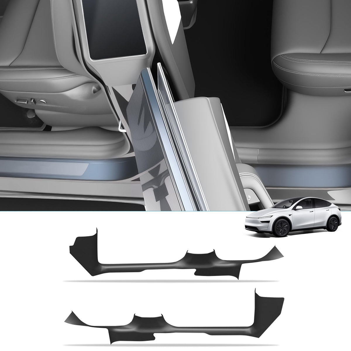 Door Entry Guard for Tesla Model Y Juniper 2026, 1 Piece - Product Imagery