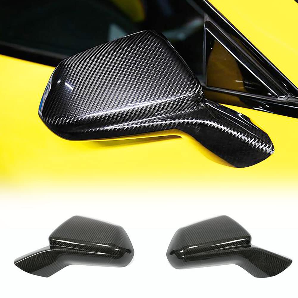 Real Carbon Fiber Mirror Cover fits for Chevrolet Camaro LT SS - Product Imagery