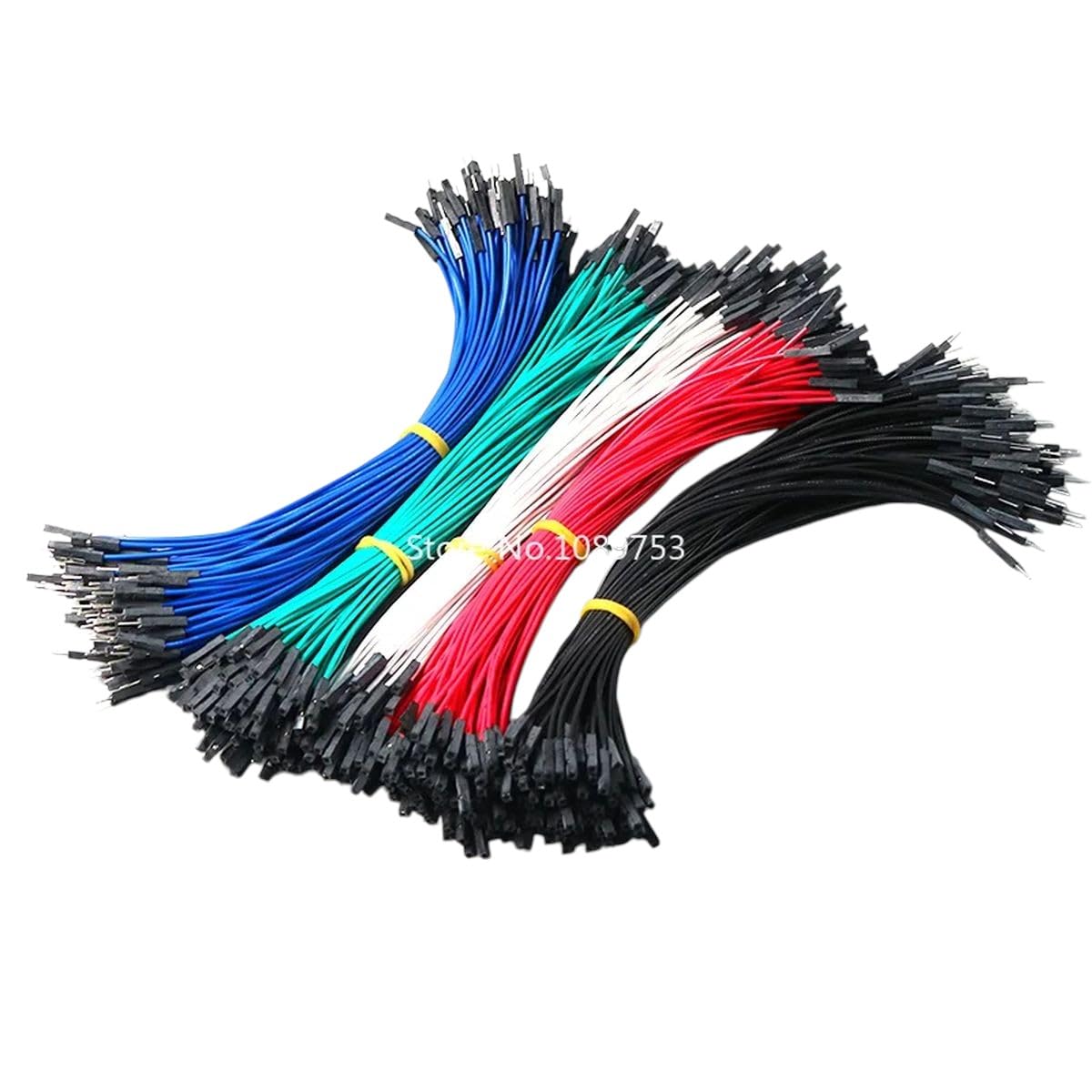 50pcs DIY Electronic Kit Breadboard Cable for Arduieno 20cm - Product Imagery