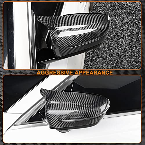 G20 Carbon Fiber Mirror Caps for BMW 3 Series G20 G21 2019-2022 - Product Imagery
