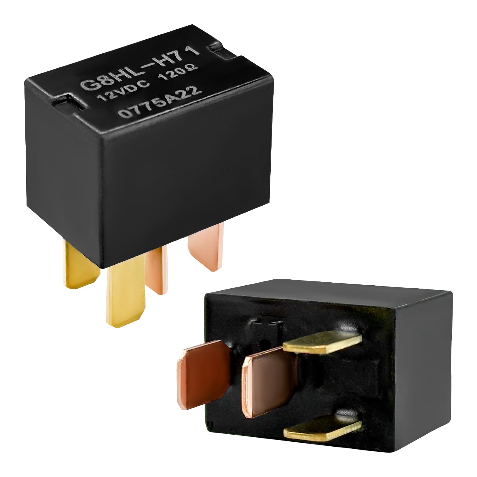 2 PCS Car AC Relay, G8HL-H71 AC and Starter Relays, Multiple Use - Product Imagery