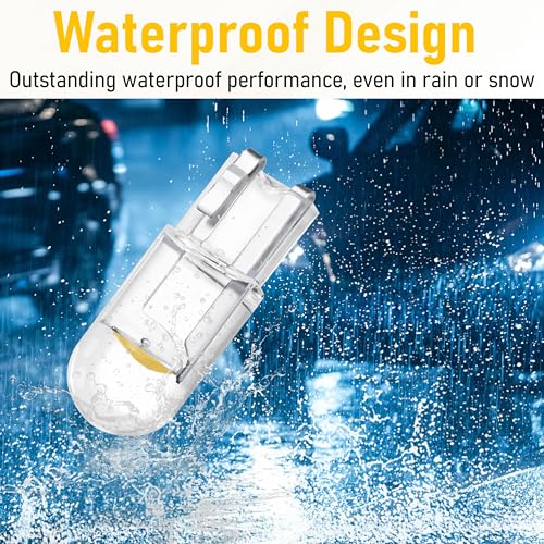 ecocstm 30 PCS Car 194 LED Bulbs, 168 2825 W5W T10 LED Bulb - Product Imagery
