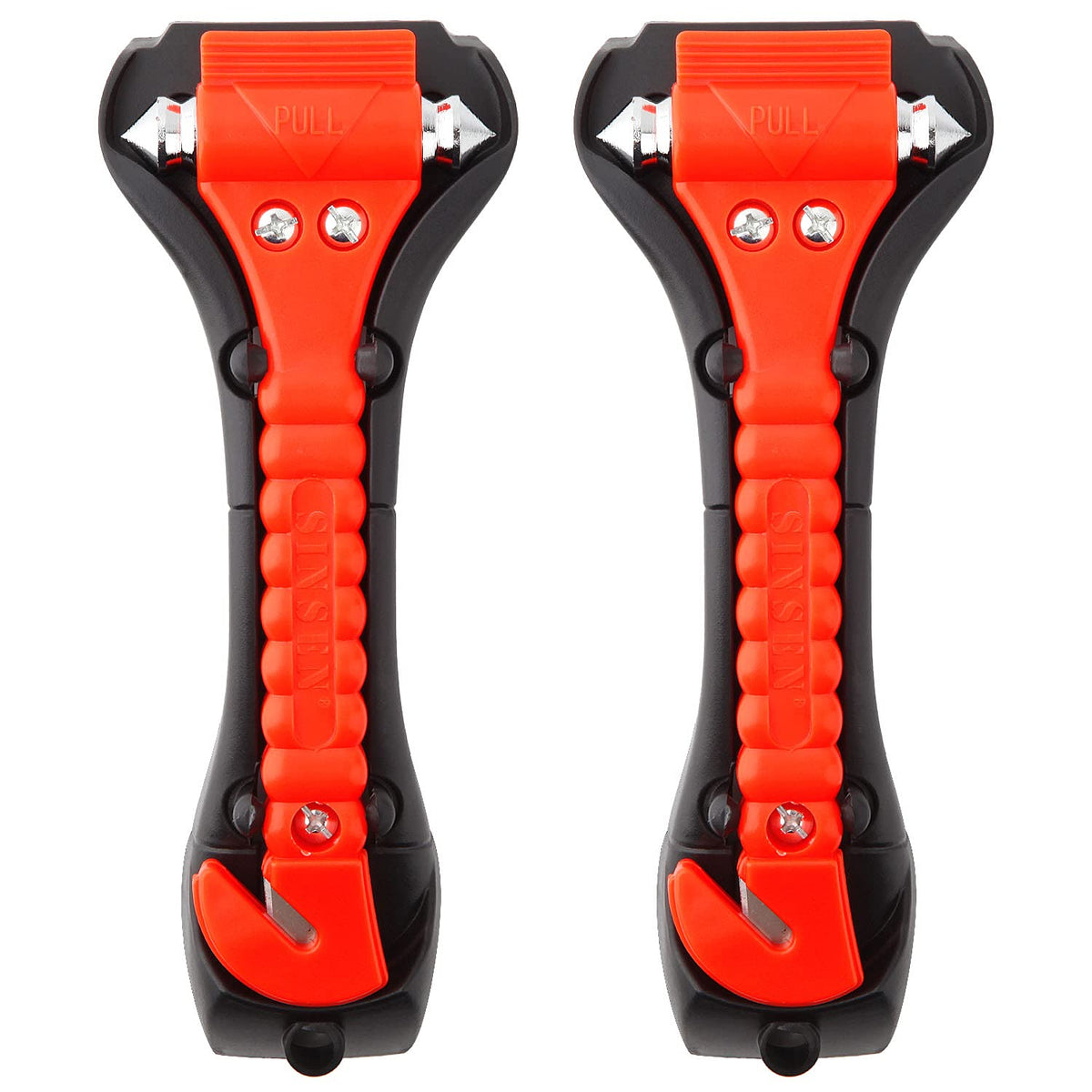 SINSEN Car Safety Hammer Set of 2 Emergency Escape Tool Auto Car - Product Imagery