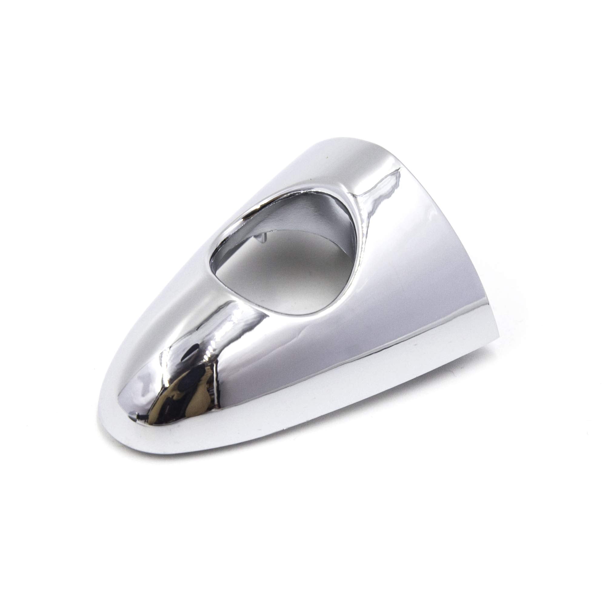 Front Left Door Handle Keyhole Finish Cover Cap Chrome - Product Imagery
