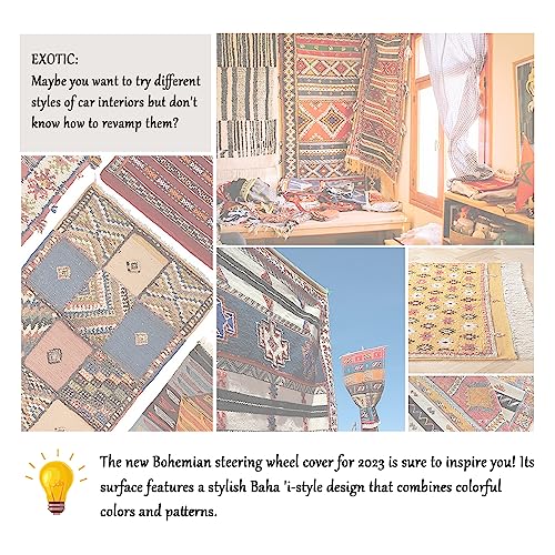Car Center Console Cover,Boho Car Accessories Car Armrest Box - Product Imagery