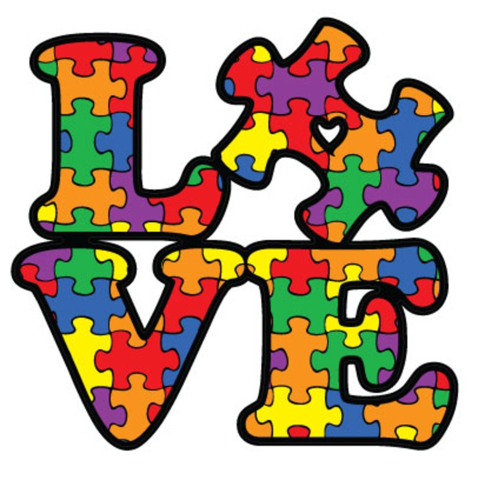 NI284 Autism Awareness Puzzle Piece Car Decal Sticker | Premium - Product Imagery